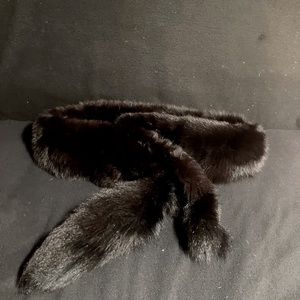 Vintage fox fur scarf